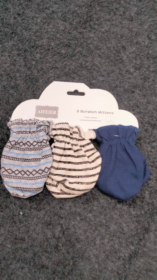 Mittens pack of 3