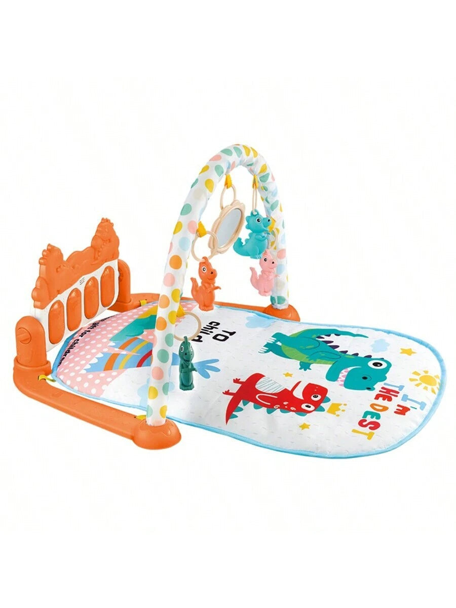 Baby Piano Fitness Rack Dinosaur Orange - Sunshine