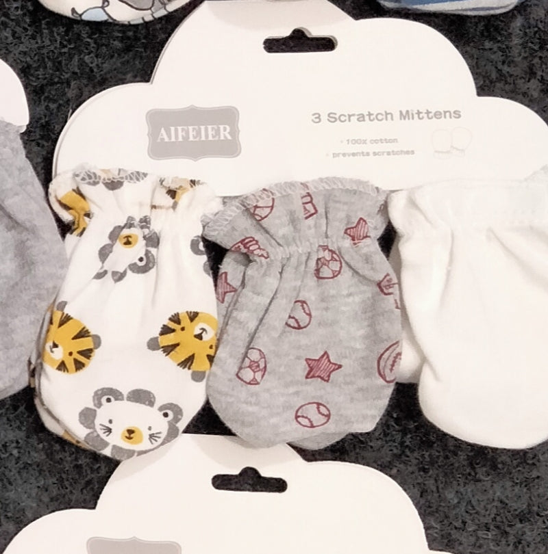 Mittens pack of 3