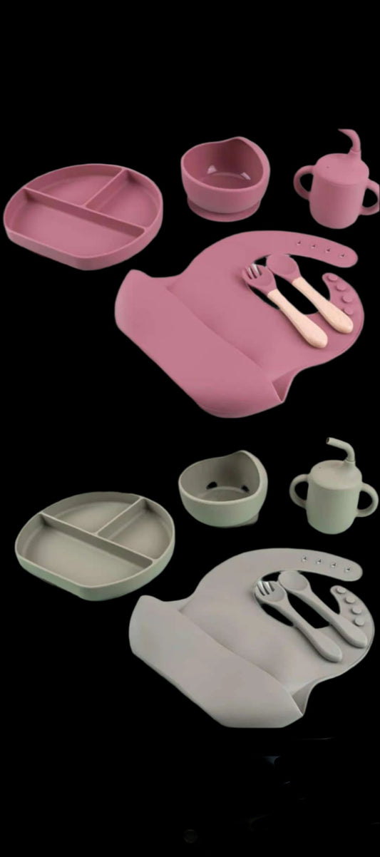 Silicone feeding set